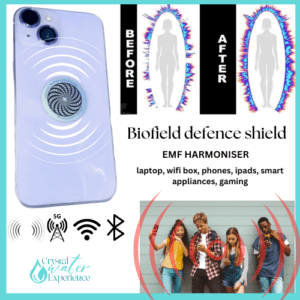 Biofield defence shield for EMF protection.