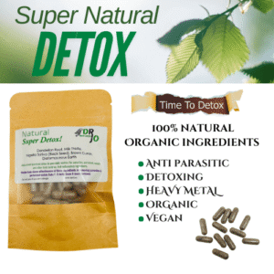 Natural Heavy Metal Detox & Anti-Parasitic Capsules