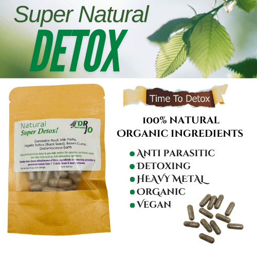 Natural Heavy Metal Detox & Anti-Parasitic Capsules