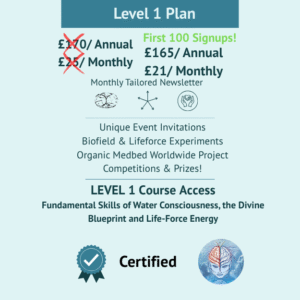 Crystal Water Experience Level 1 Plan