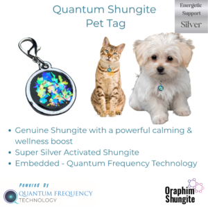 Quantum Frequency Shungite Grounding Pet Tag