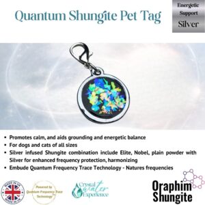 Quantum Frequency Shungite Grounding Pet Tag