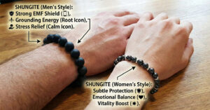 Shungite Bracelet for Different Users