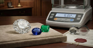 Carat Weight of Jewellery Stone