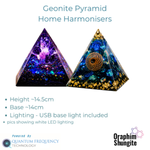 Geonite Pyramids Shungite Home Harmoniser