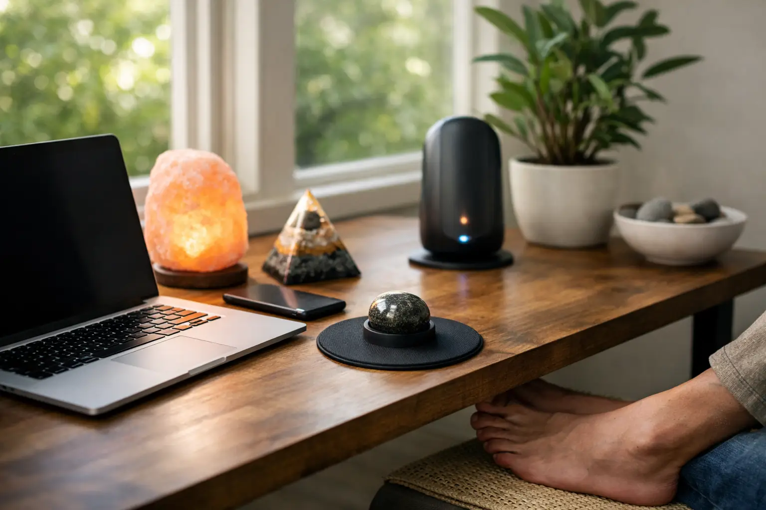 EMF Protection for Home Office That Feels Grounded