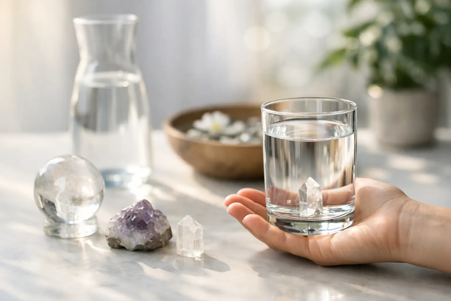 How to Structure Drinking Water with Intention