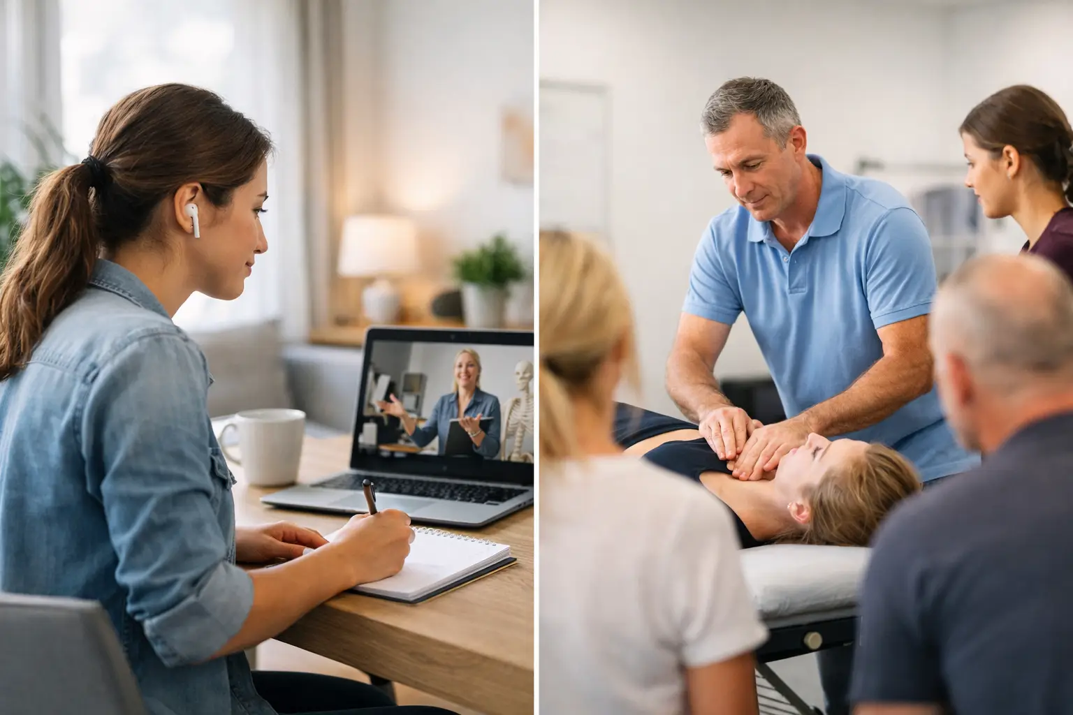 Online Versus In-Person Practitioner Courses