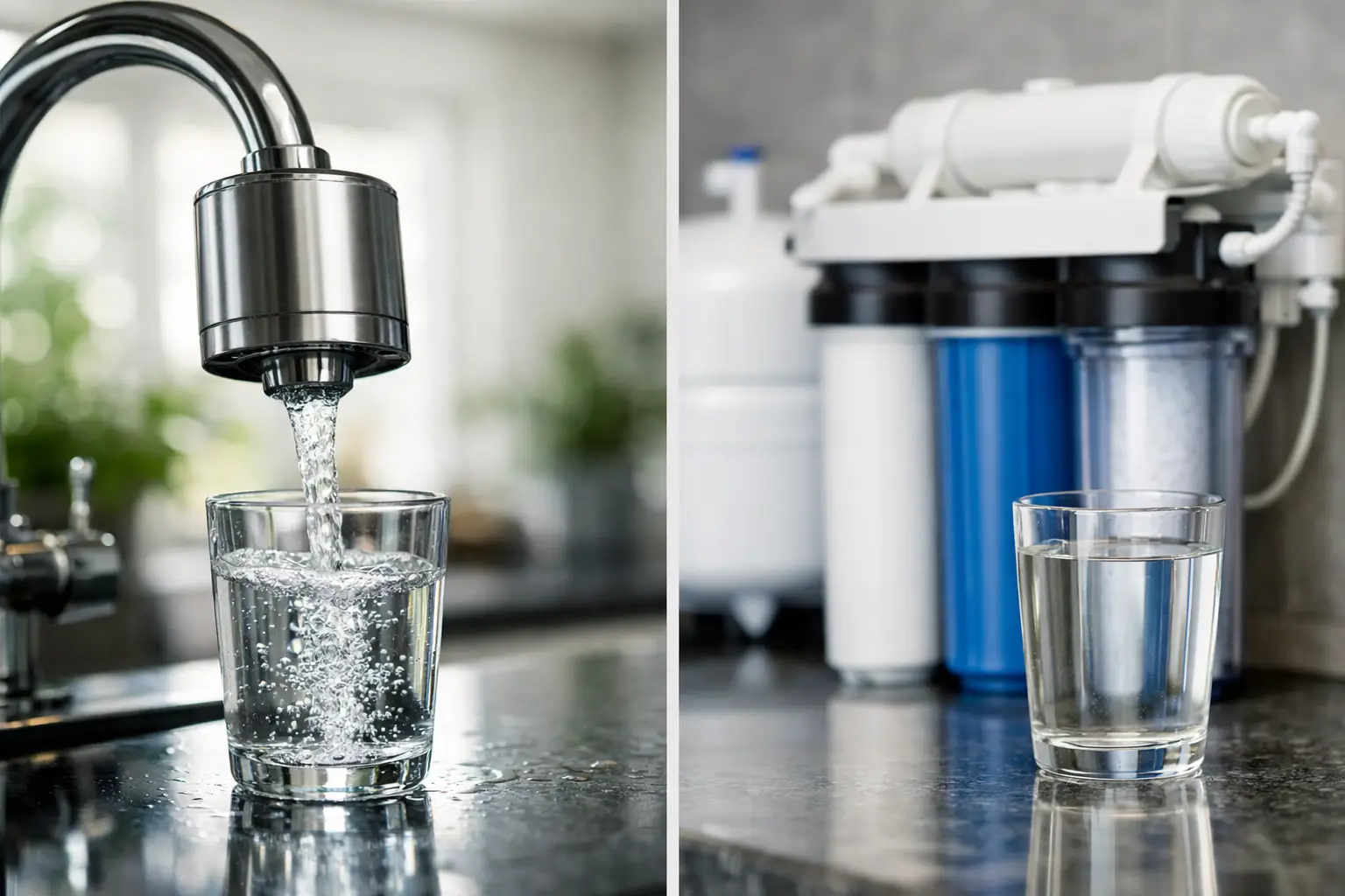 Water Charger Versus Filters: What Changes?